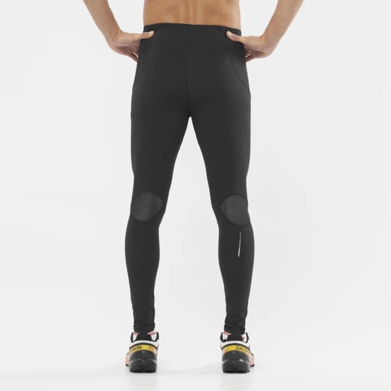 Salomon Sense Aero Men's Running Tights Black | CA 9M58